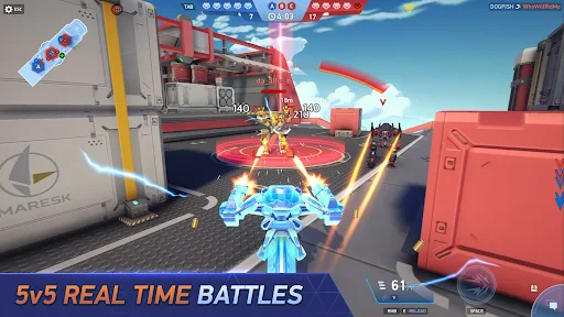 Screenshot 2 of Mech Arena v3.310.00 MOD APK (Unlimited Money/Gems/Menu)