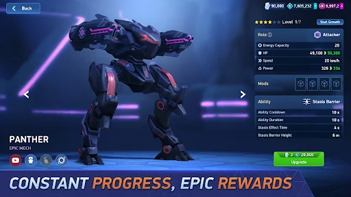 Screenshot 5 of Mech Arena v3.310.00 MOD APK (Unlimited Money/Gems/Menu)